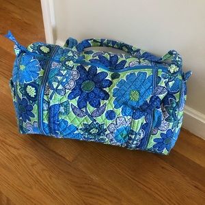 Vera Bradley Doodle Daisy Duffle Bag